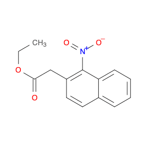 ethyl 2-(1-nitronaphthalen-2-yl)acetate