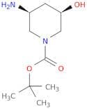 (3S,5R)-3-Amino-5-hydroxypiperidine-1-carboxylate tert-butyl ester