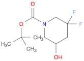 tert-butyl 3,3-difluoro-5-hydroxypiperidine-1-carboxylate