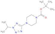 tert-butyl 4-[2-(propan-2-yl)-2H-1,2,3,4-tetrazol-5-yl]piperazine-1-carboxylate