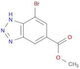 Methyl 7-broMo-1H-benzotriazole-5-carboxylate