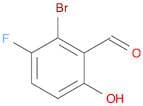 2-bromo-3-fluoro-6-hydroxybenzaldehyde