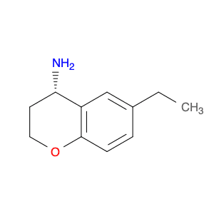 (4S)-6-ETHYL-3,4-DIHYDRO-2H-1-BENZOPYRAN-4-AMINE