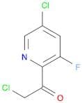 2-Chloro-1-(5-chloro-3-fluoropyridin-2-yl)ethanone