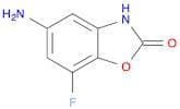 5-Amino-7-fluorobenzo[d]oxazol-2(3H)-one