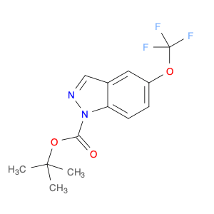 tert-butyl 5-(trifluoroMethoxy)-1H-indazole-1-carboxylate