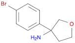 3-(4-broMophenyl)tetrahydrofuran-3-aMine