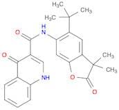 3-QuinolinecarboxaMide, N-[5-(1,1-diMethylethyl)-2,3-dihydro-3,3-diMethyl-2-oxo-6-benzofuranyl]-1,…