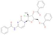 (2R,3R,4R,5R)-5-(4-benzaMido-2-oxopyriMidin-1(2H)-yl)-2-((benzoyloxy)Methyl)-4-chloro-4-Methyltetr…