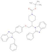 1-Piperidinecarboxylic acid, 4-[1-(2-phenyl-1H-benziMidazol-1-yl)-2-[4-[1-(phenylMethyl)-1H-benziM…