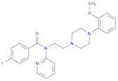 4-IODO-N-[2-[4-(METHOXYPHENYL)-1-PIPERAZINYL]ETHYL]-N-2-PYRIDINYL-BENZAMIDE HYDROCHLORIDE