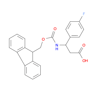 3-((((9H-Fluoren-9-yl)methoxy)carbonyl)amino)-3-(4-fluorophenyl)propanoic acid