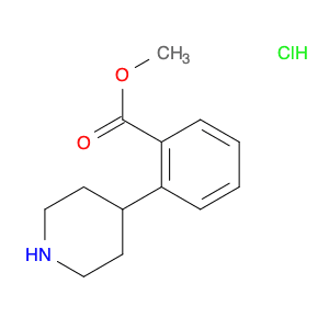 2-PIPERIDIN-4-YL-BENZOIC ACID METHYL ESTER HCL