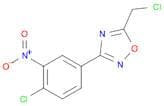 3-(4-Chloro-3-nitrophenyl)-5-(chloromethyl)-1,2,4-oxadiazole
