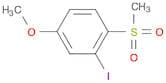 2-Iodo-1-methanesulfonyl-4-methoxy-benzene
