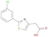 2-(3-CHLOROPHENYL)-1,3-THIAZOL-4-YL]ACETIC ACID