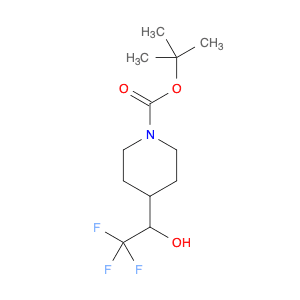 tert-Butyl 4-(2,2,2-trifluoro-1-hydroxyethyl)piperidine-1-carboxylate