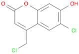 6-CHLORO-4-CHLOROMETHYL-7-HYDROXY-CHROMEN-2-ONE
