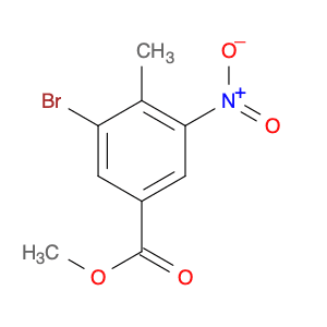3-BROMO-4-METHYL-5-NITROBENZOIC ACID METHYL ESTER
