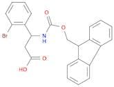 N-FMOC-3-AMINO-3-(2-BROMO-PHENYL)-PROPIONIC ACID