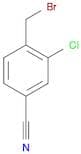 4-(bromomethyl)-3-chlorobenzonitrile