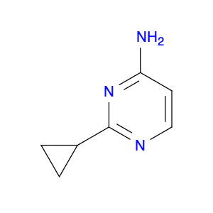 4-Pyrimidinamine, 2-cyclopropyl- (9CI)