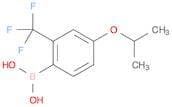 4-ISOPROPOXY-2-(TRIFLUOROMETHYL)PHENYLBORONIC ACID