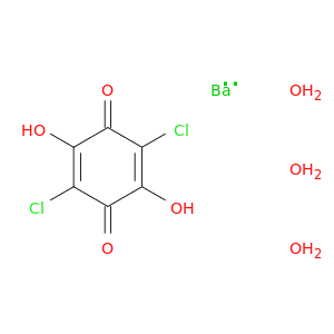 Barium chloranilate trihydrate