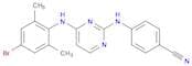 4-[[4-[(4-BROMO-2,6-DIMETHYLPHENYL)AMINO]-2-PYRIDIDINYL]AMINO]-BENZONITRILE