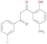 1-(3-fluorophenyl)-3-(2-hydroxy-5-methylphenyl)propane-1,3-dione