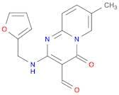 2-[(2-furylmethyl)amino]-7-methyl-4-oxo-4H-pyrido[1,2-a]pyrimidine-3-carbaldehyde