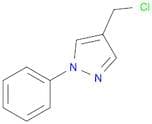 4-(CHLOROMETHYL)-1-PHENYL-1H-PYRAZOLE