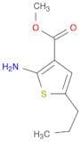 3-Thiophenecarboxylicacid,2-amino-5-propyl-,methylester(9CI)