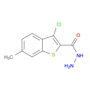 3-CHLORO-6-METHYL-1-BENZOTHIOPHENE-2-CARBOHYDRAZIDE