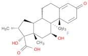 9-Fluoro-11,17-dihydroxy-16a-methyl-3-oxoandrosta-1,4-diene-17-carboxylic Acid