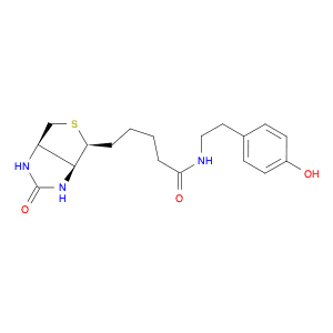 1H-Thieno[3,4-d]iMidazole-4-pentanaMide, hexahydro-N-[2-(4-hydroxyphenyl)ethyl]-2-oxo-, (3aS,4S,6a…