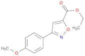 ETHYL 5-(4-METHOXYPHENYL)ISOXAZOLE-3-CARBOXYLATE