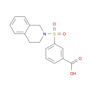 3-(3,4-Dihydroisoquinolin-2(1H)-ylsulphonyl)benzoic acid