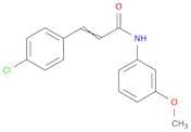4'-CHLORO-3-METHOXYCINNAMANILIDE