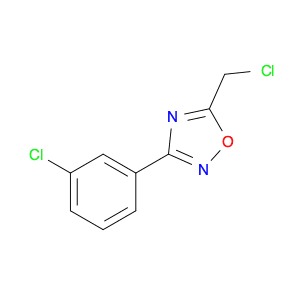 5-(CHLOROMETHYL)-3-(3-CHLOROPHENYL)-1,2,4-OXADIAZOLE