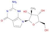 2-Amino-1,7-dihydro-7-(2-C-methyl-β-D-ribofuranosyl)-4H-pyrrolo[2,3-d]pyrimidin-4-one