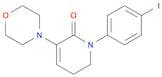 1-(4-iodophenyl)-3-morpholino-5,6-dihydropyridin-2(1H)-one