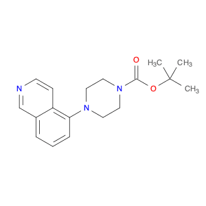 tert-butyl 4-(isoquinolin-5-yl)piperazine-1-carboxylate