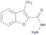 3-METHYL-BENZOFURAN-2-CARBOXYLIC ACID HYDRAZIDE