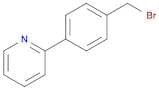 2-[(4-BroMoMethyl)phenyl]pyridine