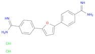 4-[5-(4-carbamimidoylphenyl)-2-furyl]benzenecarboximidamide