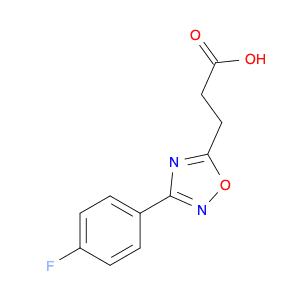 3-[3-(4-FLUOROPHENYL)-1,2,4-OXADIAZOL-5-YL]PROPANOIC ACID