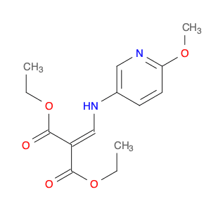 2-[(6-METHOXYPYRIDIN-3-YLAMINO)METHYLENE]MALONIC ACID DIETHYL ESTER