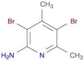 2-Amino-3,5-dibromo-4,6-dimethylpyridine