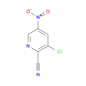 2-PYRIDINECARBONITRILE, 3-CHLORO-5-NITRO-